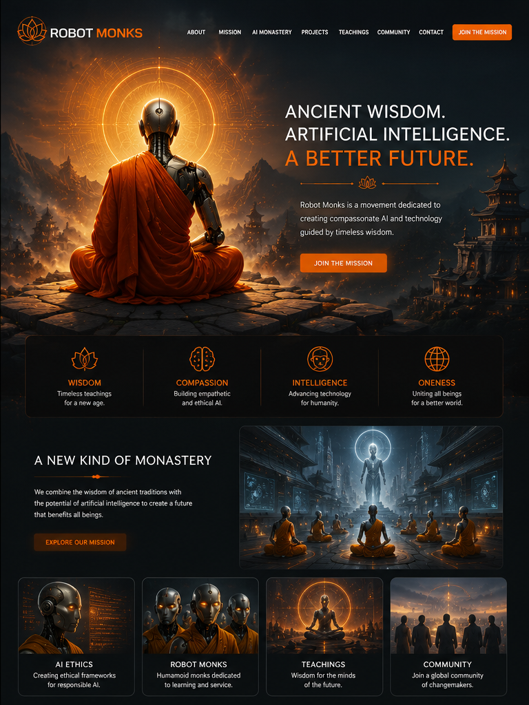 Robot Monks cinematic preview